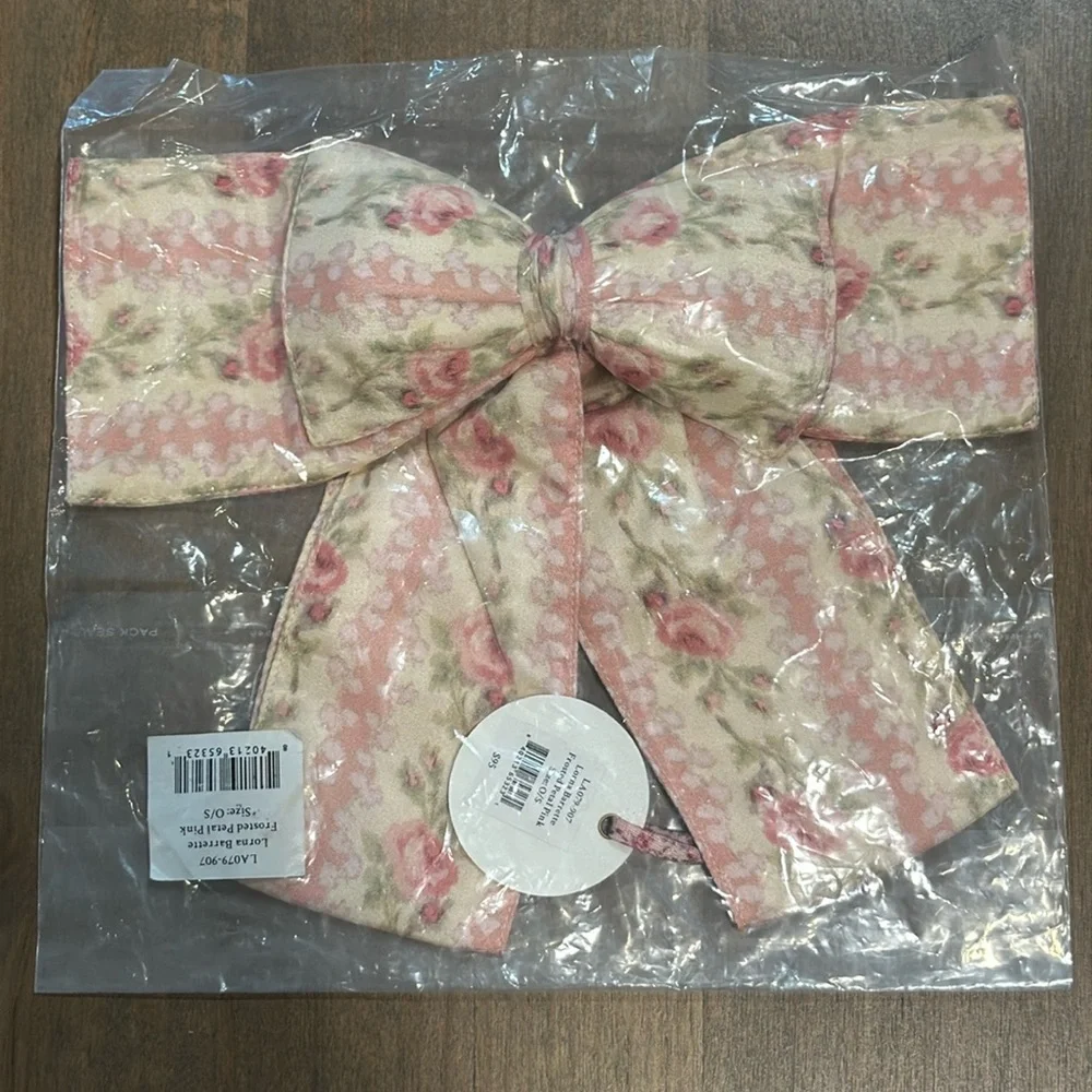 LOVESHACKFANCY Lorna Barrette in Frosted Petal Pink - Picture 2 of 8